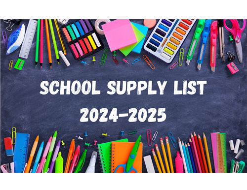 General Supply List 2024 2025